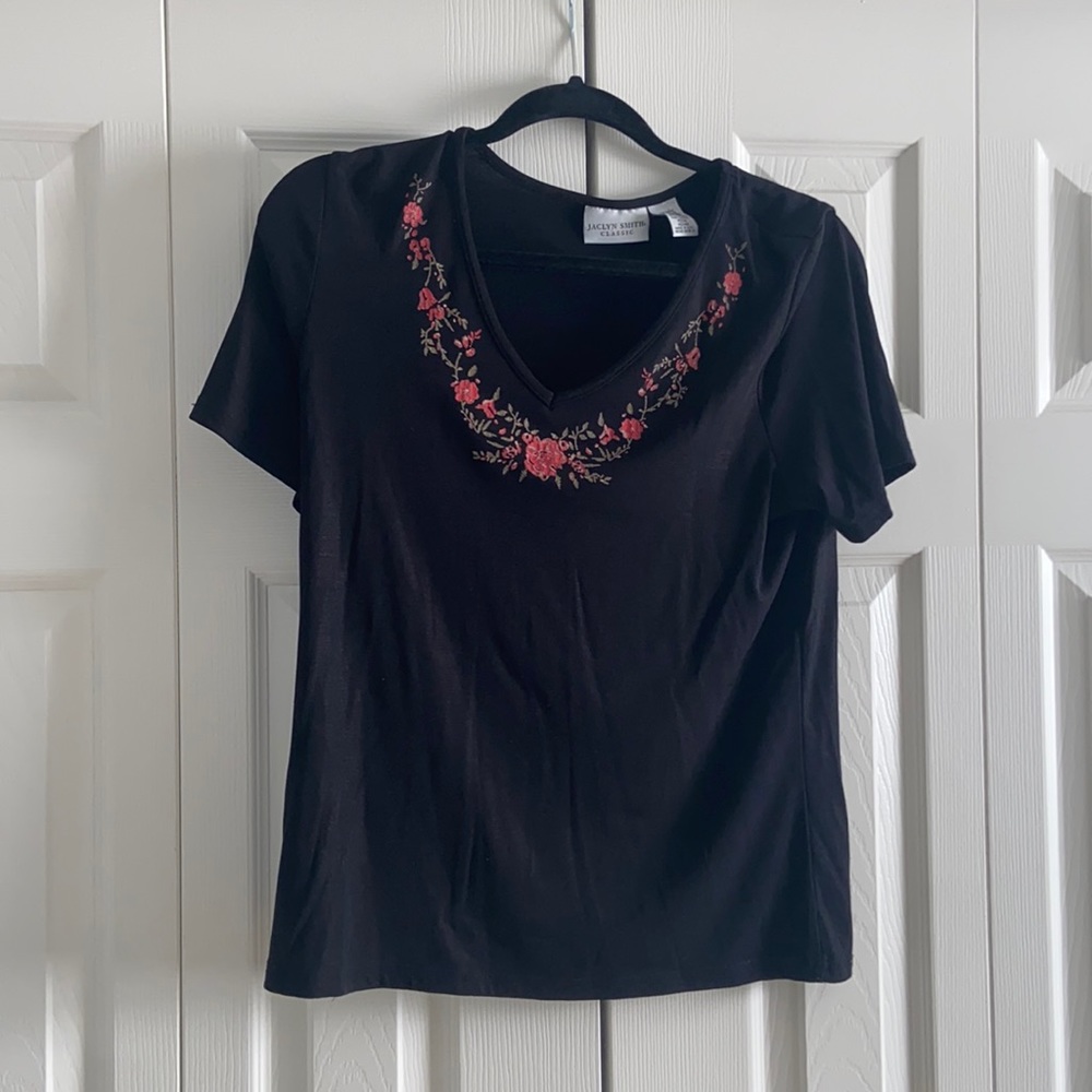 Jaclyn Smith Floral blouse